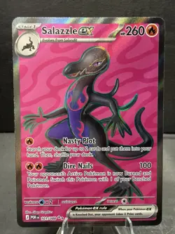 Salazzle ex 101/088 Me03: Perfect Order Holo Ultra Rare Pokemon Pack Fresh 🦎 - Image 1