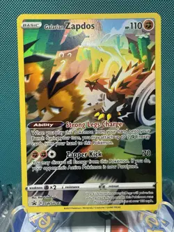 Galarian Zapdos SWSH283 Sword & Shield Promo Crown Zenith Pokemon NM 2647 - Image 1