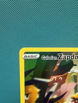 Galarian Zapdos SWSH283 Sword & Shield Promo Crown Zenith Pokemon NM 2647 - Image 2