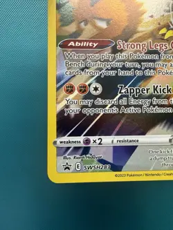 Galarian Zapdos SWSH283 Sword & Shield Promo Crown Zenith Pokemon NM 2647 - Image 4