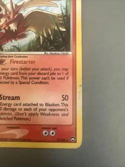 Blaziken Holo 5/108 - EX Power Keepers Pokemon - Image 3