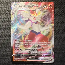Cinderace VMAX Shining Fates 019/072 Ultra Rare Holo 320 HP Pokemon TCG - Image 1