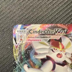 Cinderace VMAX Shining Fates 019/072 Ultra Rare Holo 320 HP Pokemon TCG - Image 2
