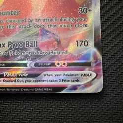 Cinderace VMAX Shining Fates 019/072 Ultra Rare Holo 320 HP Pokemon TCG - Image 4