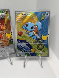 First Partner Illustration Collection Series 1 Kanto Starters Pokemon NM - Image 4