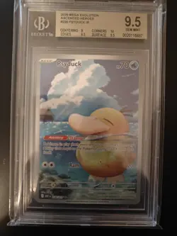 POKEMON ASCENDED HEROES PSYDUCK ILLUSTRATION RARE 226 BGS 9.5 - Image 1