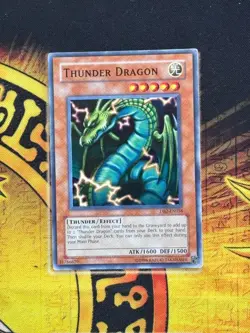 Yu-Gi-Oh! DB2-EN058 Thunder Dragon Unlimited MP/LP - Image 1