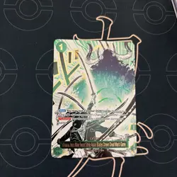 Demon Aura Nine Sword Style Asura Blades Drawn Dead Man's Game Alt Art OP12-037 - Image 1