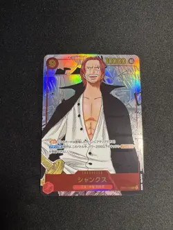 Romance Dawn OP01 Manga Shanks (OP01-120) Secret Rare Alt Art Foil JP - Image 1