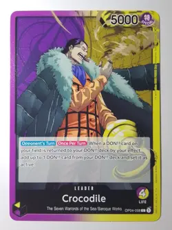 Crocodile L OP04-058 One Piece - Image 1