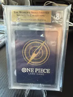 BGS 9.5 One Piece Monkey D. Luffy OP13-118 Manga Art SEC Japanese – Carrying On - Image 2