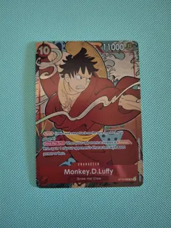 DAMAGED Monkey.D.Luffy English Version 1st Anniversary Set One Piece Promo - Image 2