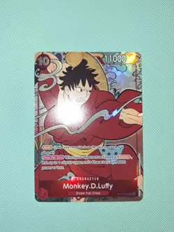 DAMAGED Monkey.D.Luffy English Version 1st Anniversary Set One Piece Promo - Image 3
