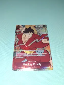 DAMAGED Monkey.D.Luffy English Version 1st Anniversary Set One Piece Promo - Image 4