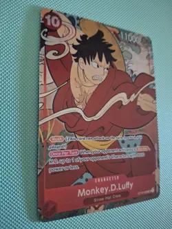 DAMAGED Monkey.D.Luffy English Version 1st Anniversary Set One Piece Promo - Image 5