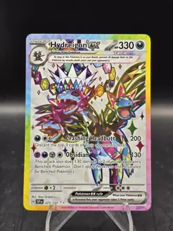 Pokemon TCG Hydreigon ex 223/191 SV08: Surging Sparks Ultra Rare NM - Image 1