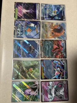 Pokemon TCG Chaos Rising 10-Card Lot Holo Foil English - Image 1