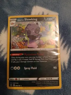 Pokemon Galarian Slowking 098/198 SEALED Cosmos Holo +3 Cards Pack NM - Image 1