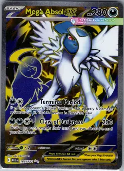 Mega Absol ex 161/132 ME01: Mega Evolution - Pokemon Card - NM - Image 1