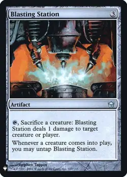 Blasting Station -Foil Near Mint MTG Mystery Booster Retail Edition Foils - Image 1