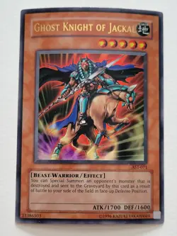 JP) Yugioh - Konami - Yu-Gi-Uh! - Ghost Knight of Jackal - AST-071 - Card - Image 1