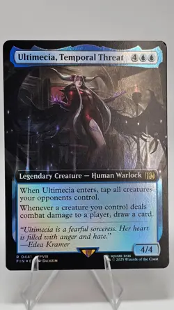 Ultimecia, Temporal Threat [Extended Art Foil] 0441 Magic Final Fantasy - Image 1