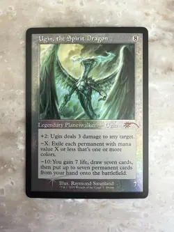 Ugin the Spirit Dragon Retro Foil SLD Secret Lair MTG NM - Image 1