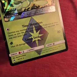 Pokemon Lost Thunder: Celebi Prism Star 19/214 Holo Ultra Rare - LP/NM - Image 2
