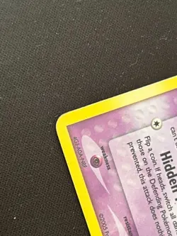 Pokemon Card EX Unseen Forces Holo Unown J J/28 - Image 5
