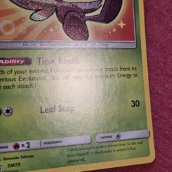 Pokemon Shining Legends: Shining Celebi SM79 Holo Foil Promo - LP/NM - Image 2