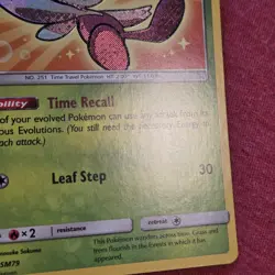 Pokemon Shining Legends: Shining Celebi SM79 Holo Foil Promo - LP/NM - Image 3