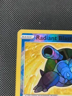Radiant Blastoise 018/078 - Pokemon GO - Radiant Rare - NM (047) - Image 2