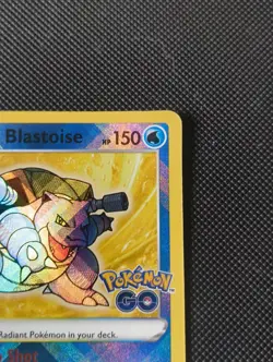 Radiant Blastoise 018/078 - Pokemon GO - Radiant Rare - NM (047) - Image 3