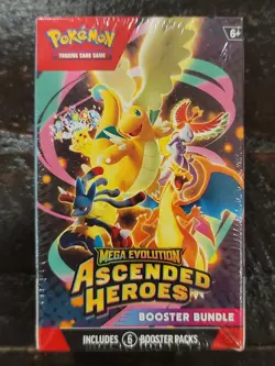 Pokemon TCG Ascended Heroes Booster Bundle - Factory Sealed - Image 1