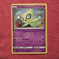 Pokemon Promo: Celebi SM224 Holo Foil Promo - LP/NM - Image 1