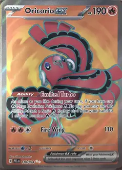 Pokemon Phantasmal Flames Holo Oricorio ex 110/094 Ultra Rare NM - Image 1