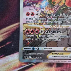 The Pokemon Company Charizard VSTAR 280 HP Holo Promo SWSH262 English 2022 - Image 4