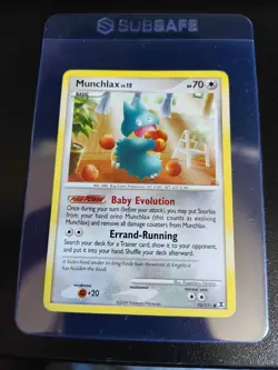 MUNCHLAX 70/111 RISING RIVALS 2009 NEAR MINT REGULAR POKEMON TCG - Image 1