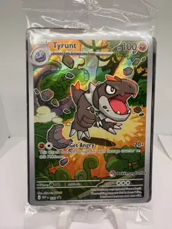 Pokemon Tyrunt MEP/070 Perfect Order Pokemon Center Black Star Promo (Sealed) - Image 1