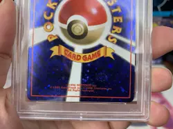 PSA 9 1998 POKEMON JAPANESE PROMO TRADE PLEASE! HOLOFOIL BACK SWIRL - Image 3