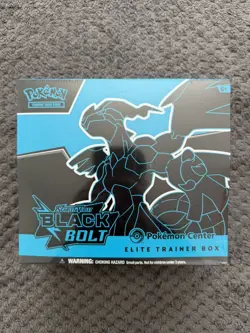 Black Bolt Pokemon Center Elite Trainer Box ETB New & Sealed ✅ - Image 1