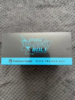 Black Bolt Pokemon Center Elite Trainer Box ETB New & Sealed ✅ - Image 4