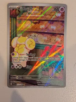 Fidough 213/198 SV01 Scarlet & Violet Base Pokemon Illustration Rare Full Art - Image 1