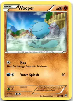 Pokemon Wooper Ancient Origins AOR #38/98 Common LP BUY2, 1 FREE! - Image 1