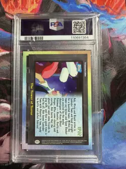 2000 Topps Pokemon TV #EP22 The Tower of Terror Gengar Series 2 PSA 9 MINT - Image 2