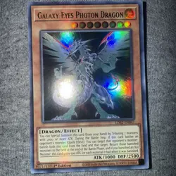 Yugioh Galaxy Eyes Photon Dragon LDS2-EN047 1st Ultra (NM) - Image 1