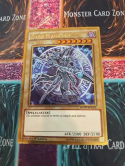 Yugioh Dark Magician MVP1-ENG54 Gold Rare 1st Edition Near Mint - Image 1