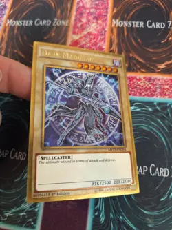 Yugioh Dark Magician MVP1-ENG54 Gold Rare 1st Edition Near Mint - Image 2