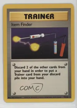 Item Finder Pokemon Base Set #74 1999 - Image 1