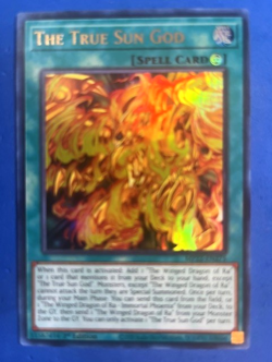 The True Sun God 2020 Yu-Gi-Uh! 1st Edition MP22-EN275 - Image 1